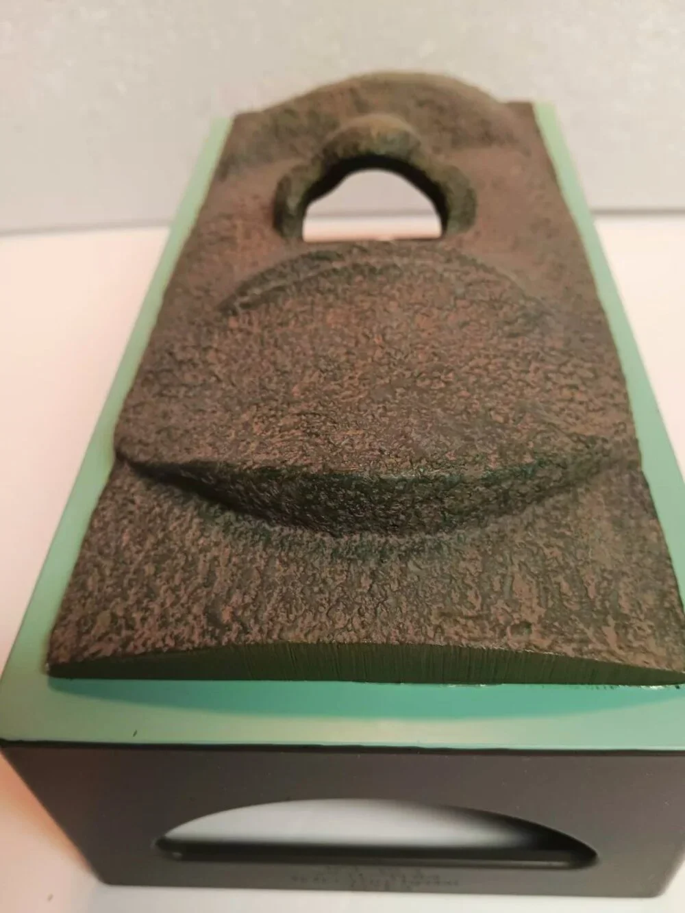 Easter Island Moai resin tissue box cover. Fun lover gift.